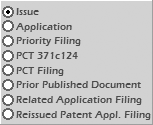 USPTO Patent Searchable Fields